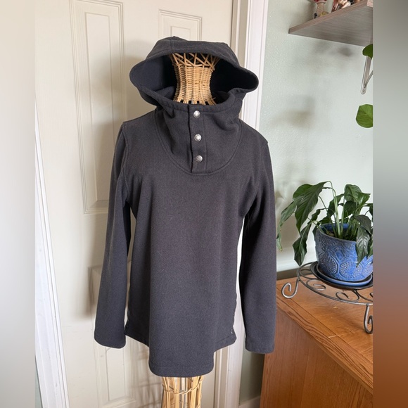 The North Face Women’s MediumCozy Black Hooded Pullover Sweatshirt - Picture 1 of 7